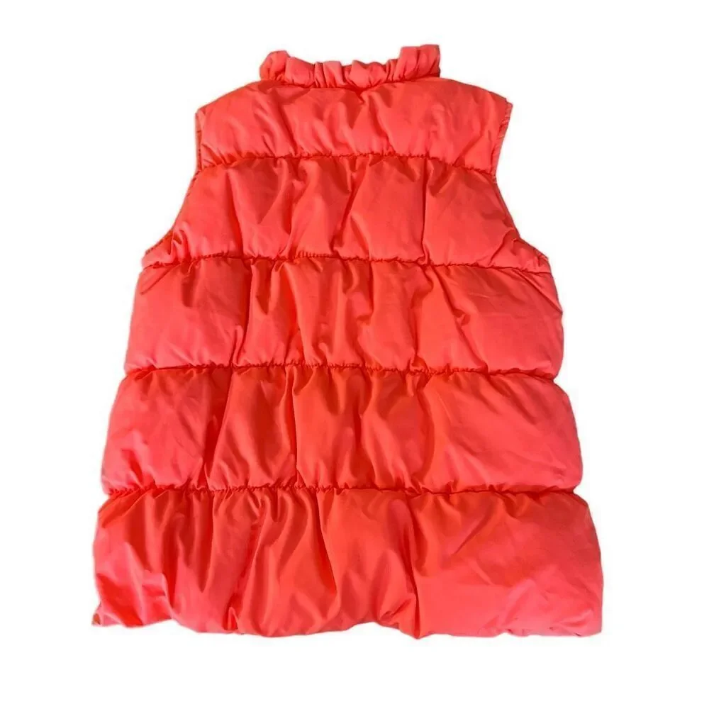 Gymboree Ruffle Neck Vest size 7-8